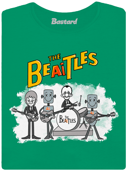 AI Beatles dámské tričko Kelly Green Mal