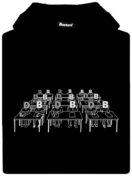 Cimrman: Debil, blbeček pánská mikina klokanka Black