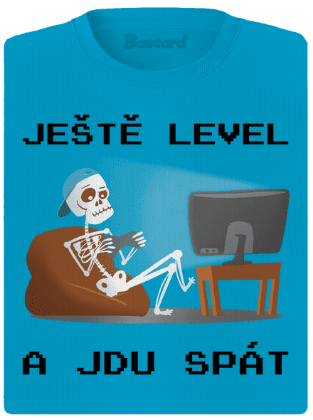 Ještě level dámské sportovní tričko Blue Atol