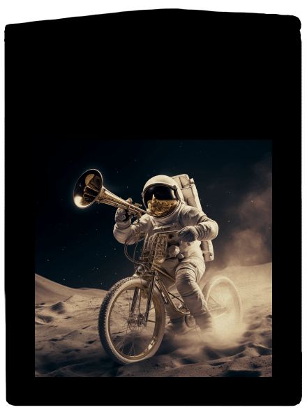 Lance Neil Louis Armstrong na měsíci