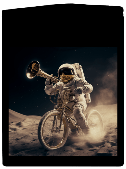 Lance Neil Louis Armstrong na měsíci dámská mikina na zip  Black