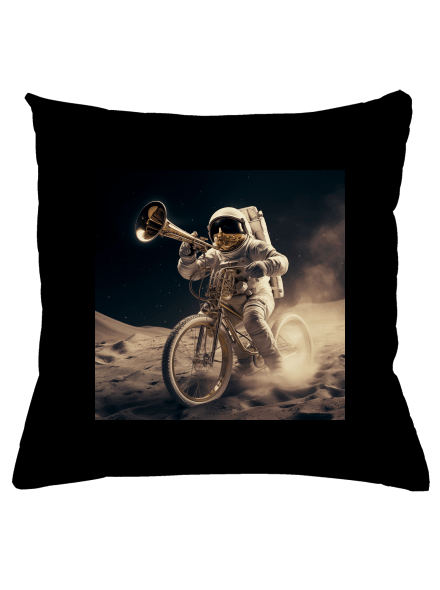 Lance Neil Louis Armstrong na měsíci polštář  Black