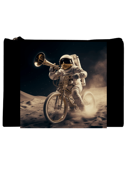 Lance Neil Louis Armstrong na měsíci taštička  Black