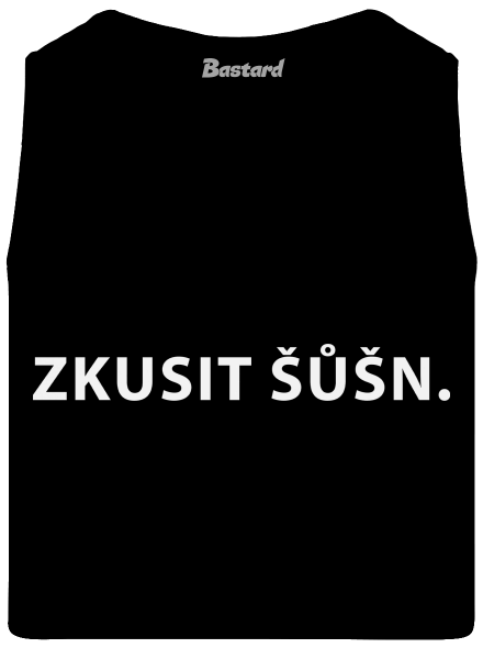 Zkusit šůšn pánské tílko  Black