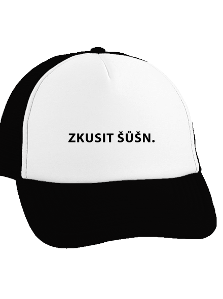 Zkusit šůšn kšiltovka  Black cap