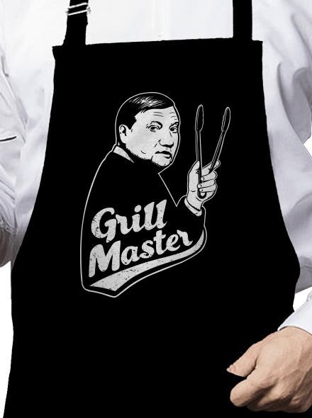 Grill master zástěra Black