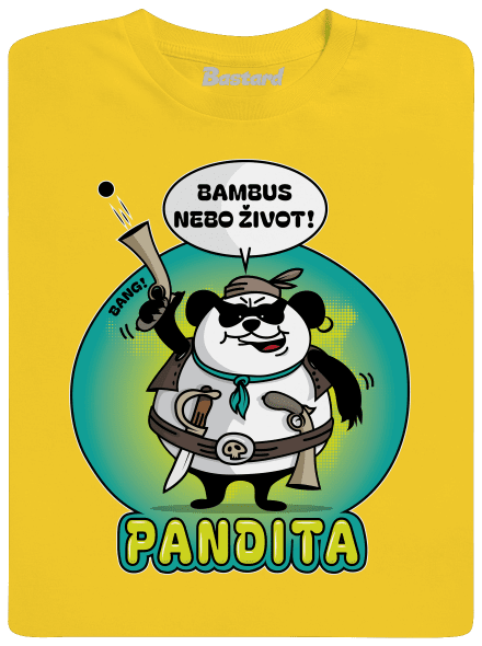 Pandita pánské tričko  Gold