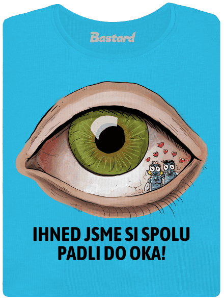 Padli do oka dámské tričko Blue Atol