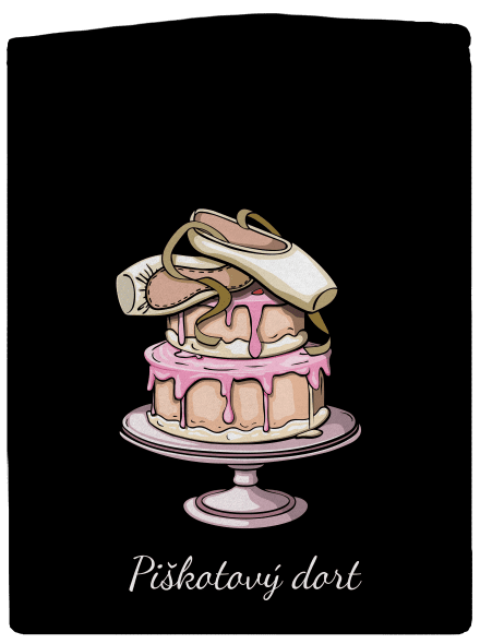 Piškotový dort