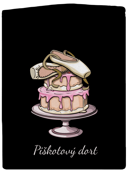 Piškotový dort
