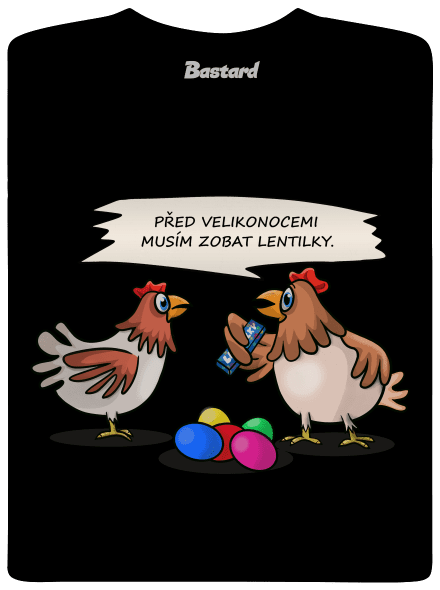 Slepice před Velikonocemi