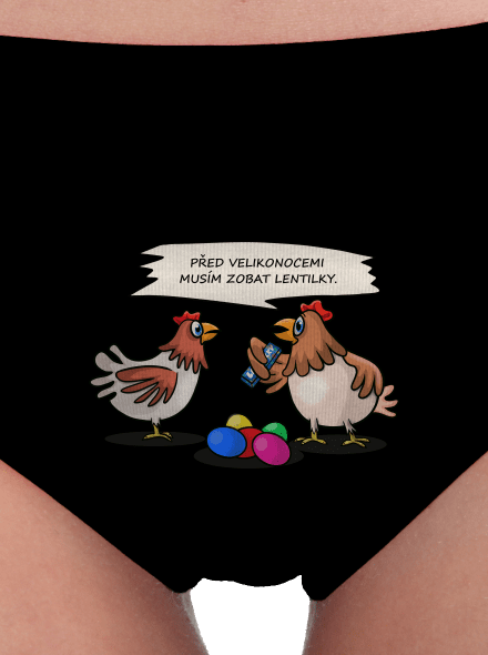 Slepice před Velikonocemi