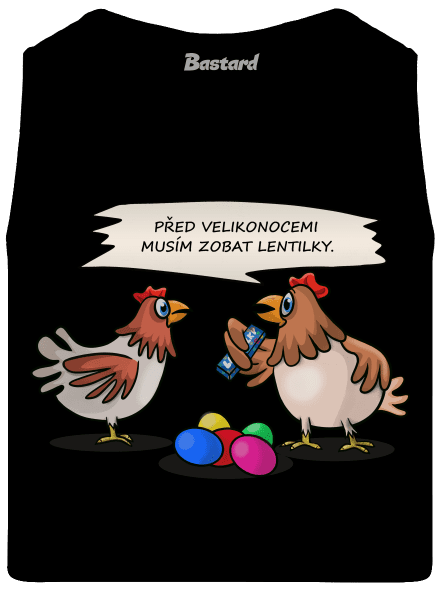 Slepice před Velikonocemi