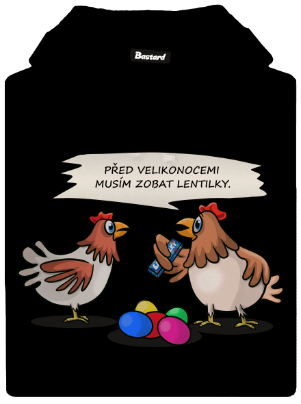 Slepice před Velikonocemi