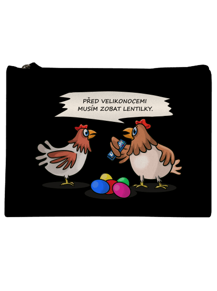 Slepice před Velikonocemi