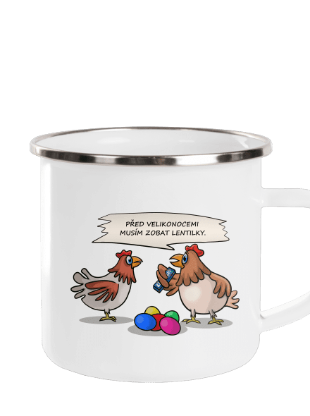 Slepice před Velikonocemi