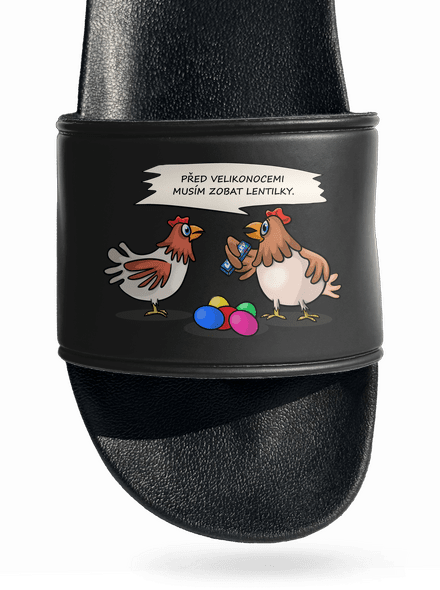 Slepice před Velikonocemi