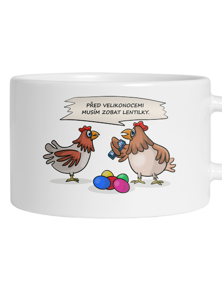 Slepice před Velikonocemi