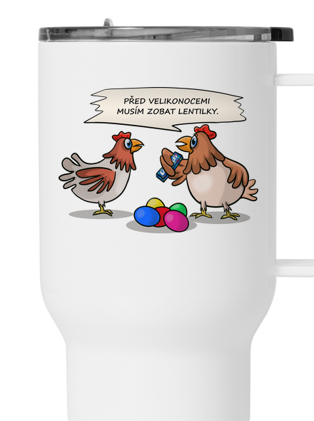 Slepice před Velikonocemi