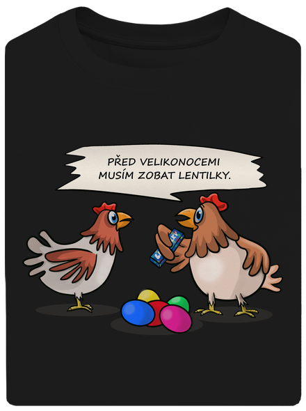 Slepice před Velikonocemi
