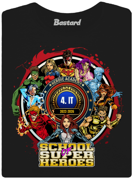 Školní potisk Super school
