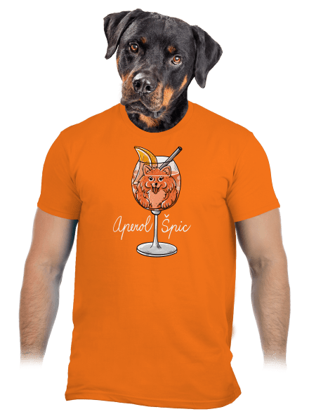 Aperol Špic pánské tričko Orange