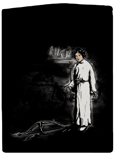 Luke a Leia