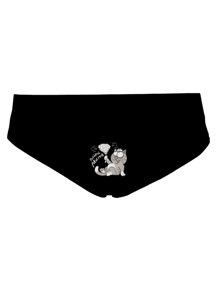 Macek a Micina dámské kalhotky Black