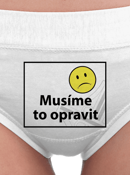 Musíme to opravit