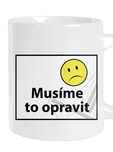 Musíme to opravit