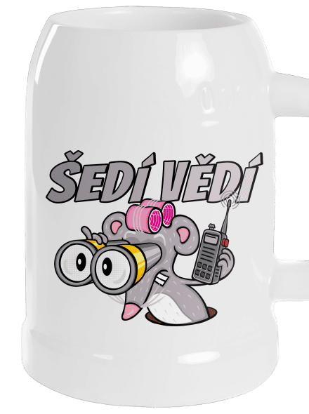 Šedí vědí - myš