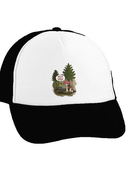 Bacha houbař kšiltovka  Black cap