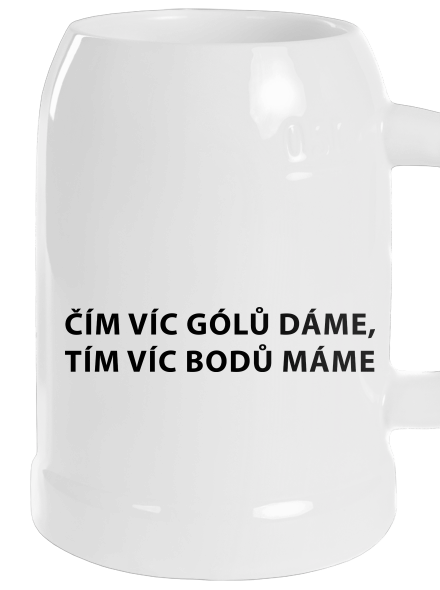 Čím víc gólů dáme, tím víc bodů máme