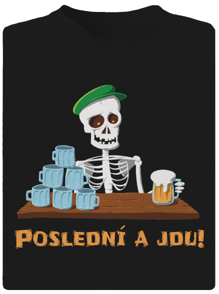 Poslední a jdu