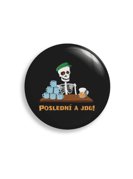 Poslední a jdu