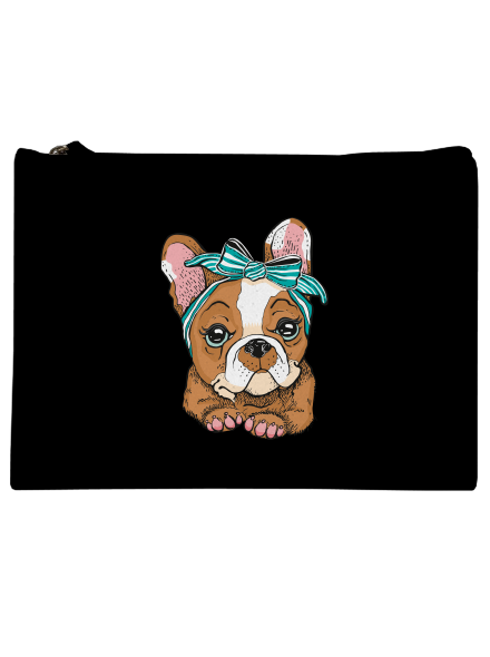 Francouzský buldoček v pin up stylu