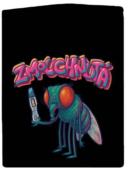 Zmouchnutá