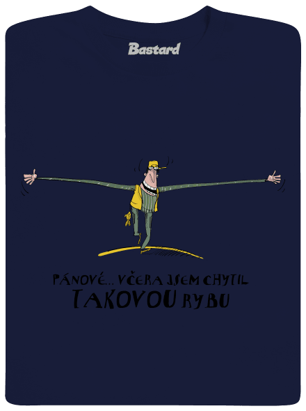 Takovou rybu jsem chytil