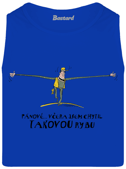 Takovou rybu jsem chytil