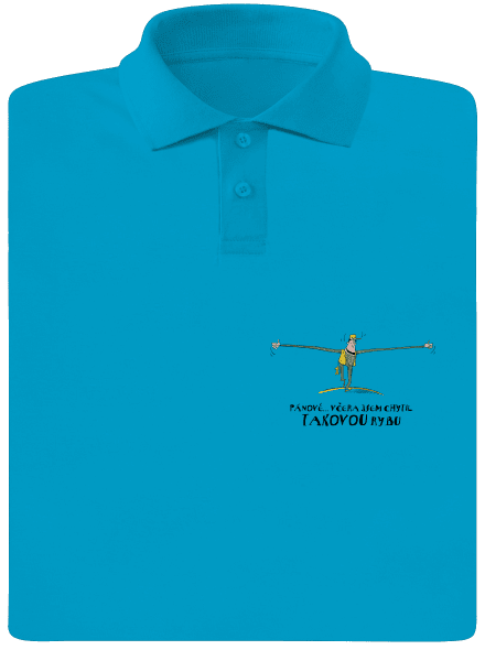 Takovou rybu jsem chytil