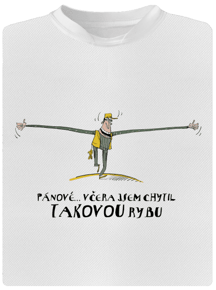 Takovou rybu jsem chytil