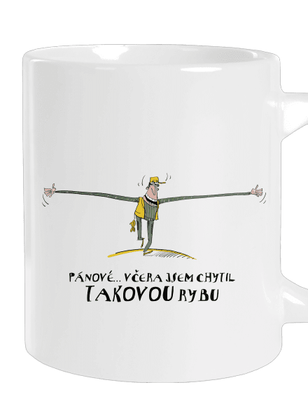 Takovou rybu jsem chytil