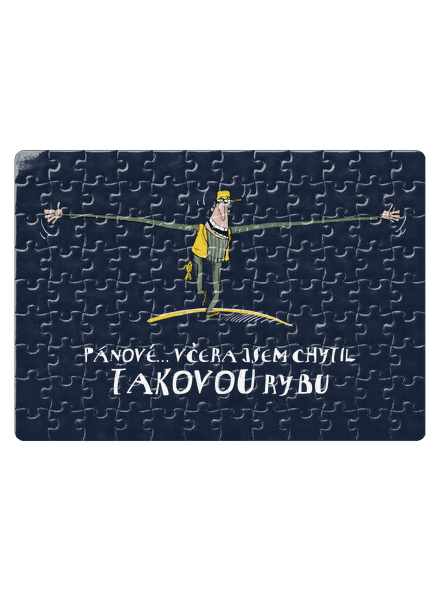 Takovou rybu jsem chytil