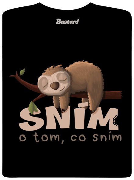 Sním o tom, co sním pánské tričko Black