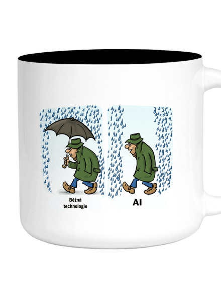 AI v dešti