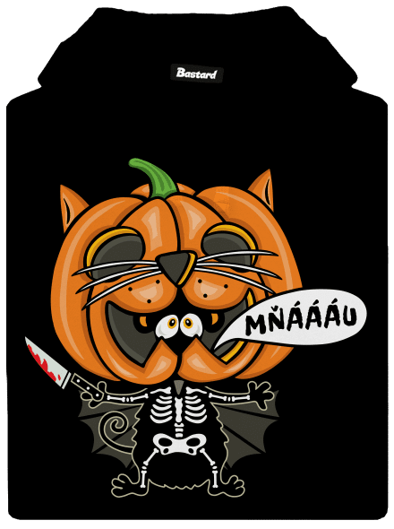Halloweenská kočička