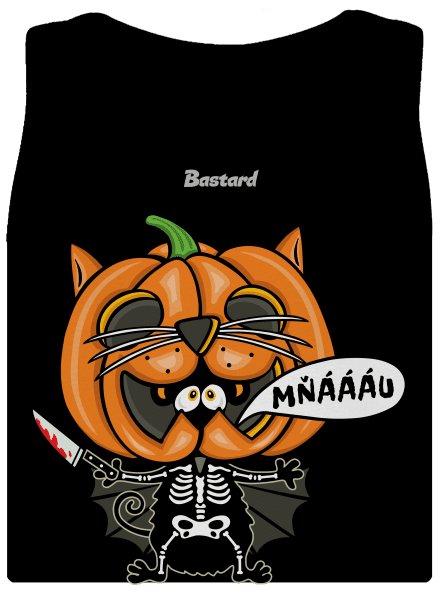 Halloweenská kočička