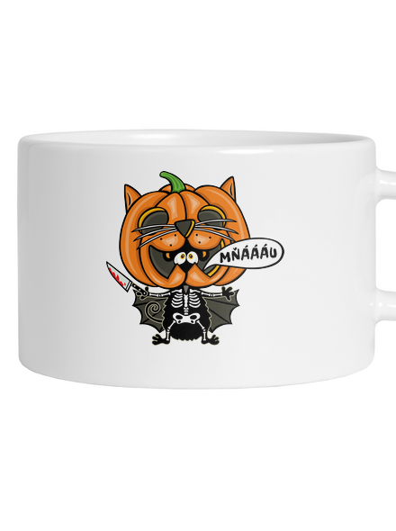 Halloweenská kočička