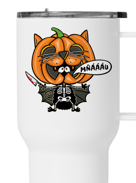 Halloweenská kočička