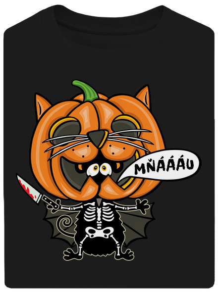 Halloweenská kočička
